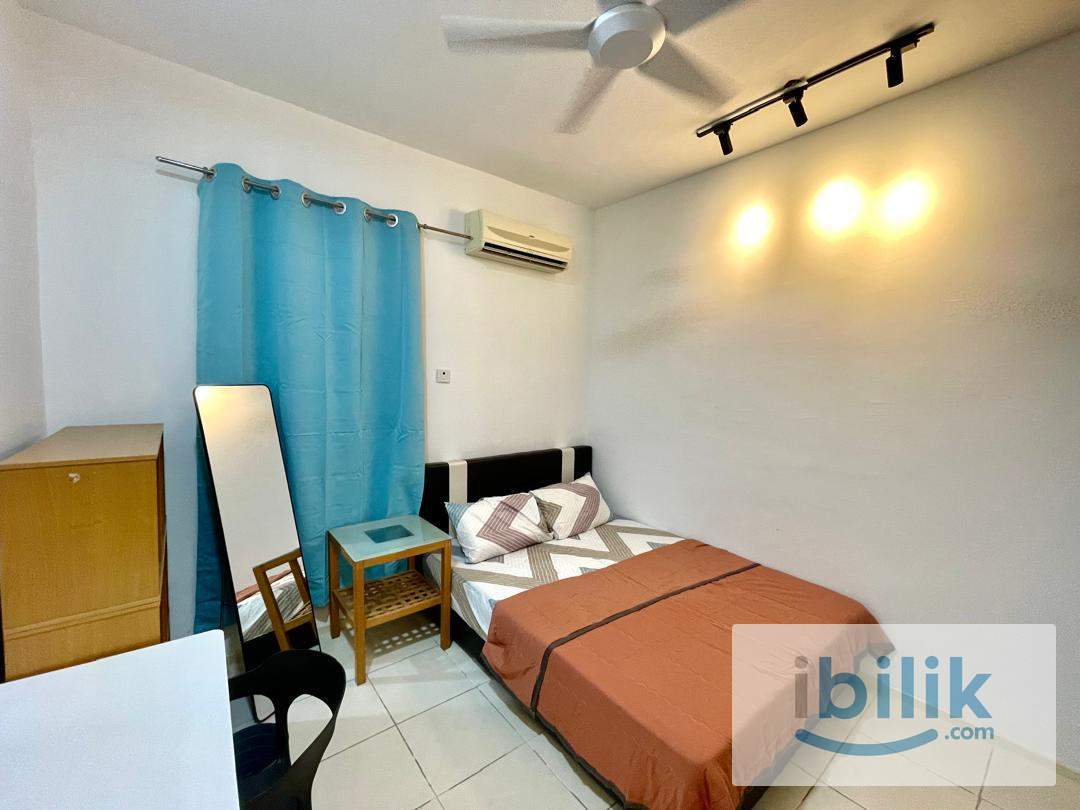 Newly Furnished Medium Queen Bedroom to Rent @ Casa Indah 2 @ Keyless Room @ Smart Lock Main Entrance @ Mix Unit - Image 10