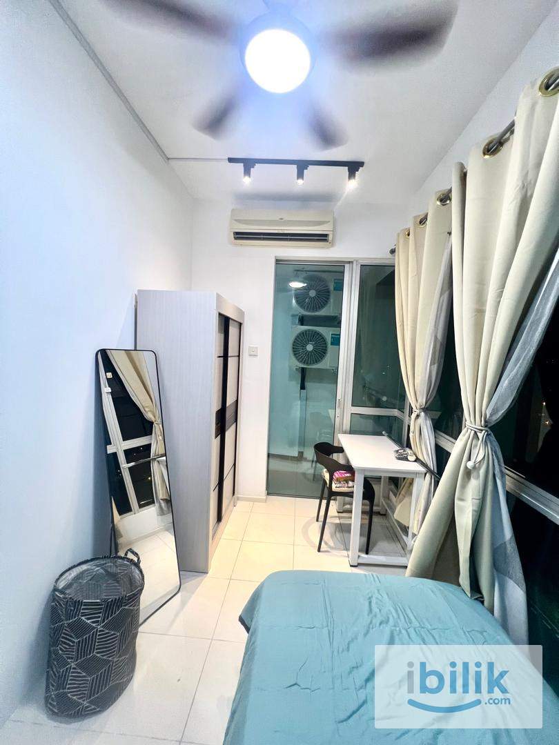 Newly Furnished Balcony Single Bedroom@ Casa Indah 2 @ Keyless &  Smart Lock Room @  5 mins walk to LRT@ Mix Unit - Image 10