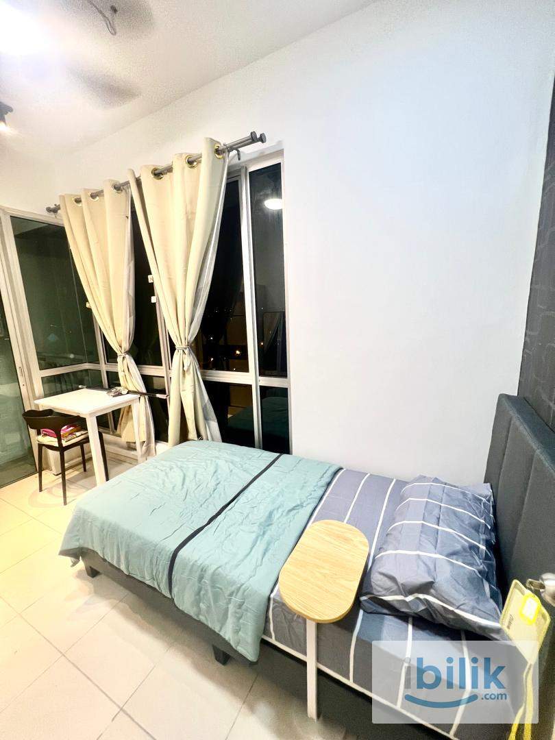 Newly Furnished Balcony Single Bedroom@ Casa Indah 2 @ Keyless &  Smart Lock Room @  5 mins walk to LRT@ Mix Unit - Image 7