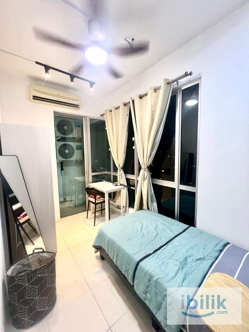 Newly Furnished Balcony Single Bedroom@ Casa Indah 2 @ Keyless &  Smart Lock Room @  5 mins walk to LRT@ Mix Unit - Image 8
