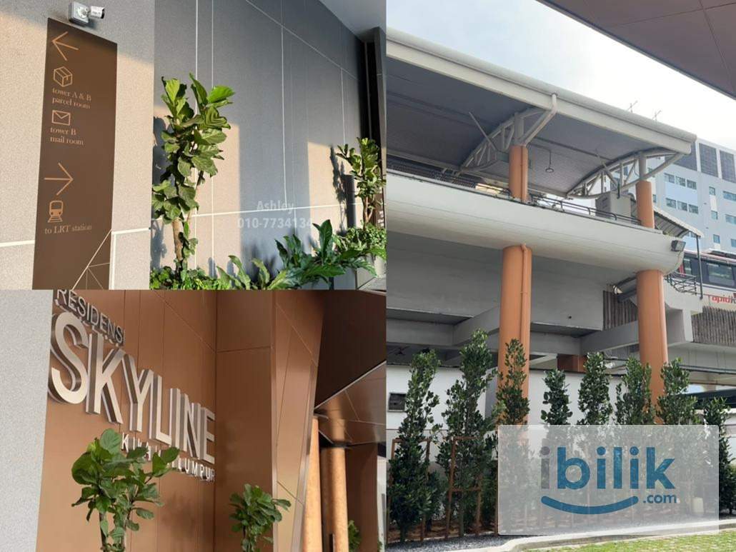 FEMALE Chinese Single Room @ Skyline Pudu - 1 min walk to LRT | Bright & Private Corner Unit - Image 10