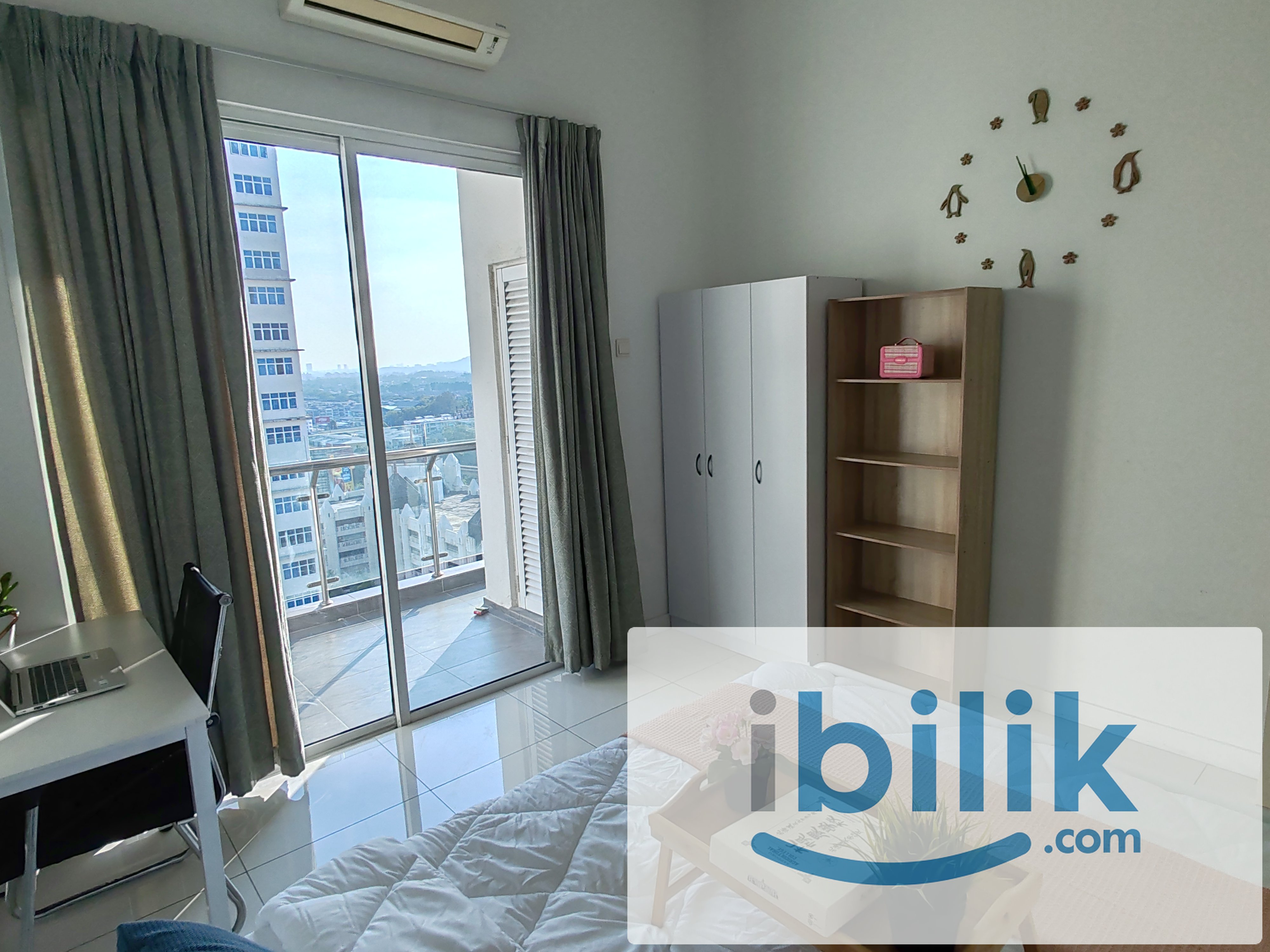 Balcony Room at Skypod Residence @ Bandar Puchong Jaya - Fully Furnished, Prime Location - Image 3