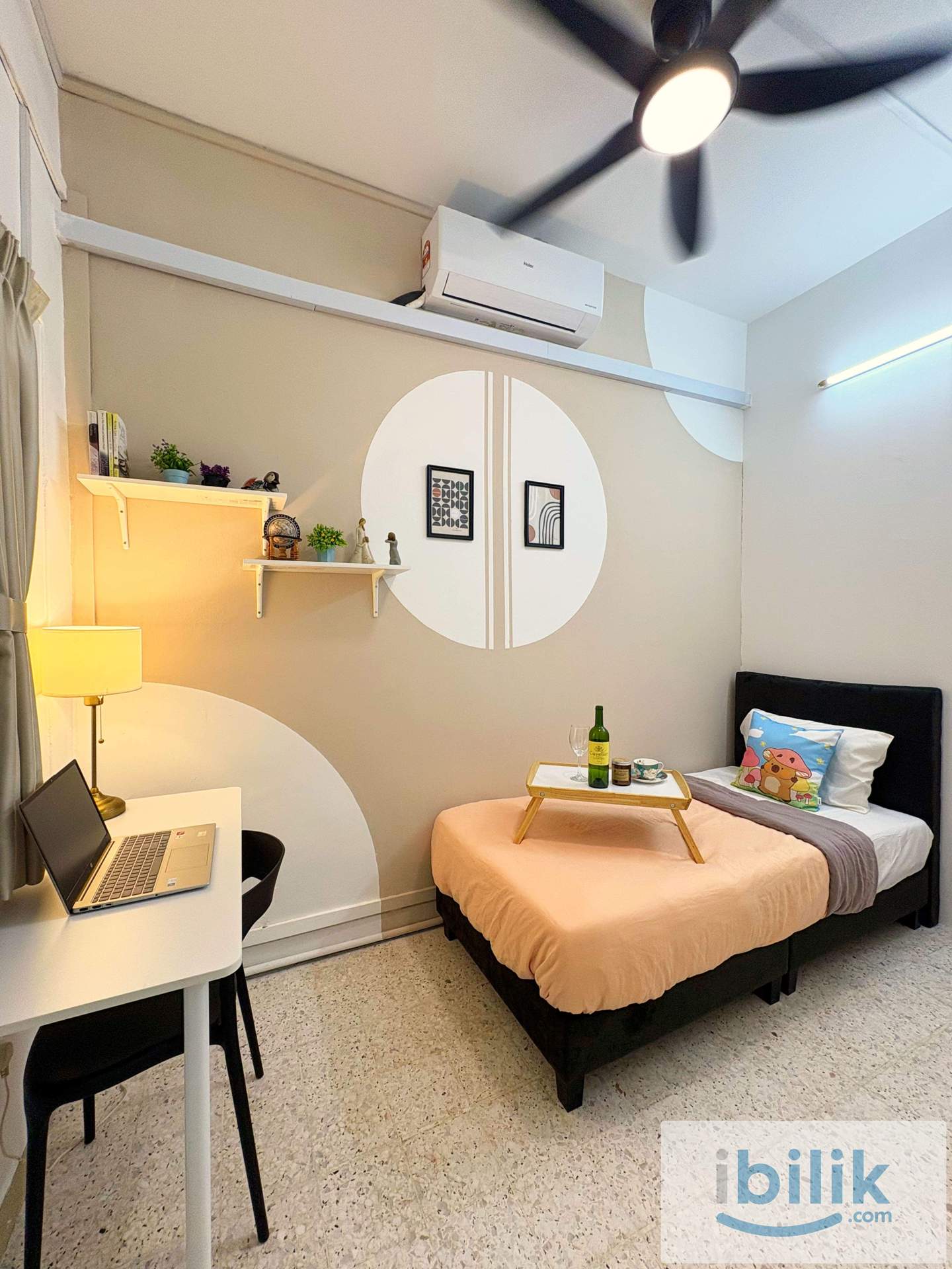🔥Fully Furnished Single Room For Rent in Sea Park PJ🔥 Near LRT & SS2 | Free Cleaning & WiFi | - Image 1