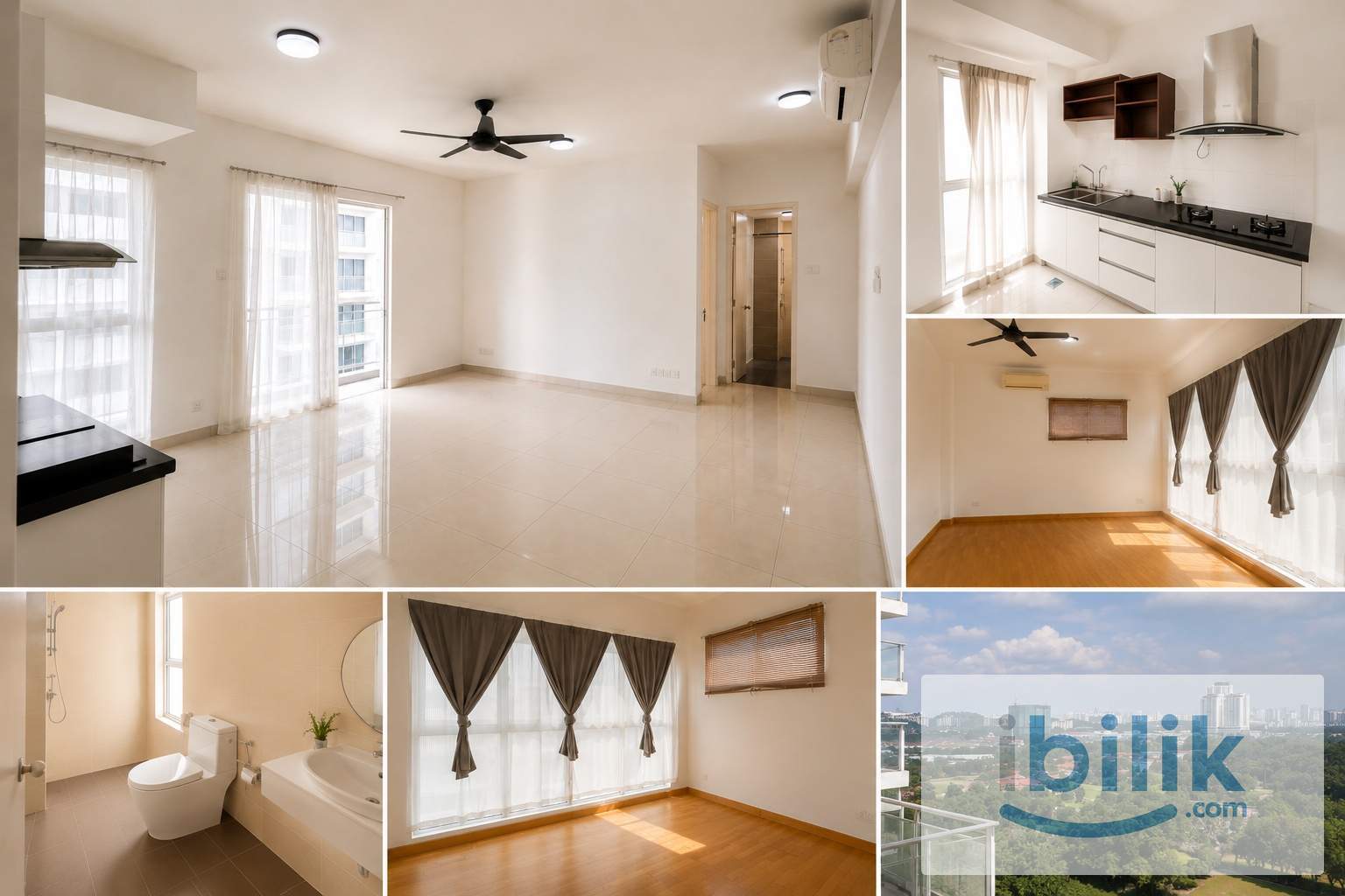 🔥 Rare 2R1B @ Duet Residence BK5 | Pool View | Low Dense | Corner | Wide Balcony | Peaceful - Image 1