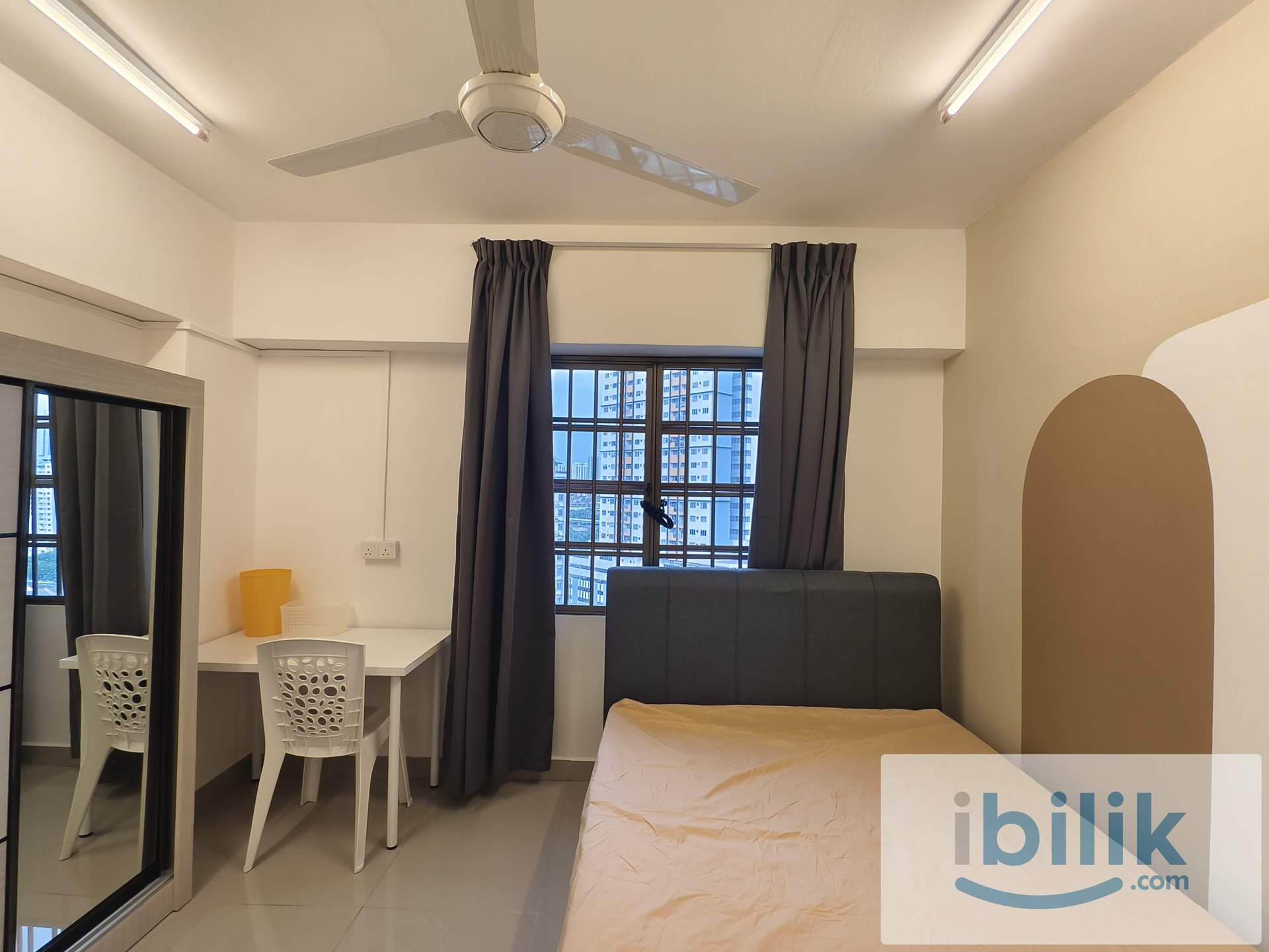 🏠 Single or Queen Bedroom Full Furnish at Danau Impian 🏠 🚶‍♂️ | 📶 Free WiFi & 💧 Water & ⚡ Common Area Electric - Image 1