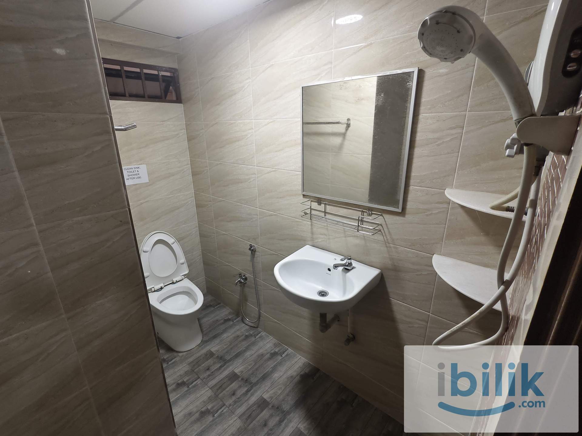 🏠 Queen Bedroom Full Furnish at Awana Puri 🚶‍♂️ Walk to LRT🚆 | 📶 Free WiFi & 💧 Water & ⚡ Common Area Electric - Image 8