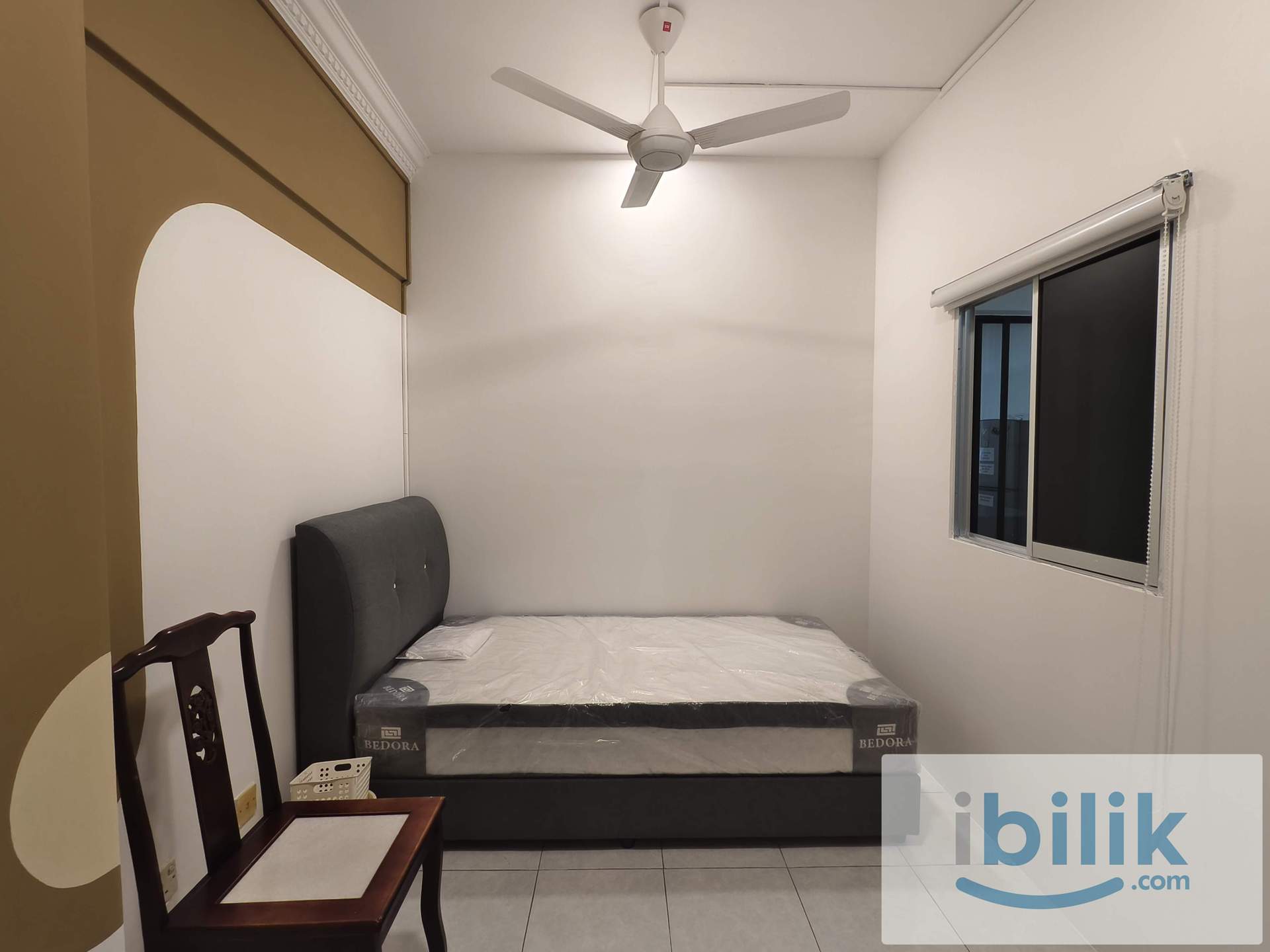 🏠 Single Bedroom Full Furnish at Awana Puri 🚶‍♂️ Walk to MRT 🚆 | 📶 Free WiFi & 💧 Water & ⚡ Common Area Electric - Image 3