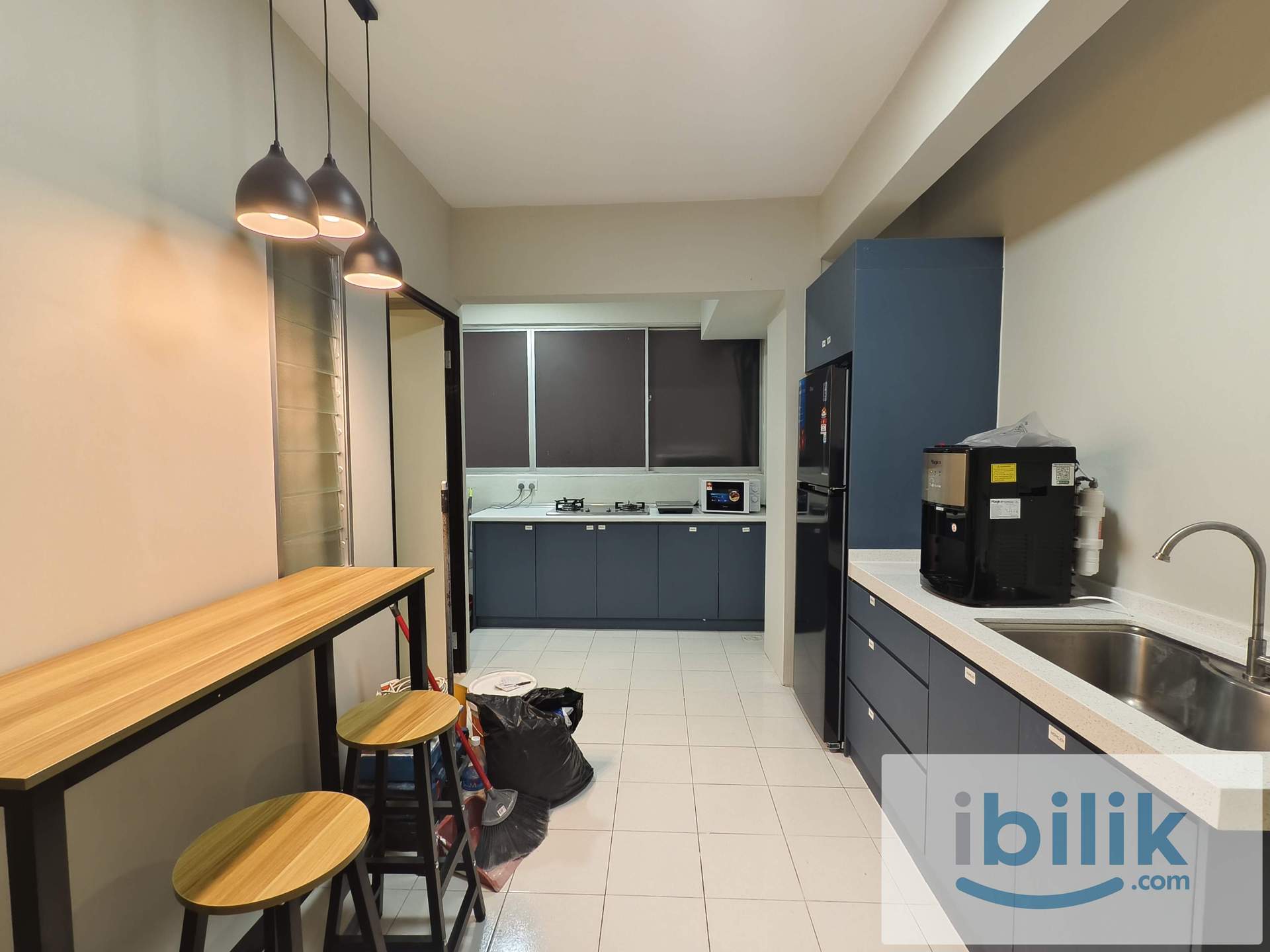 🏠 Master Bedroom Full Furnish at Puncak Nusa Kelana 🚶‍♂️ Walk to LRT 🚆 | 📶 Free WiFi & 💧 Water & ⚡ Common Area Electric - Image 6