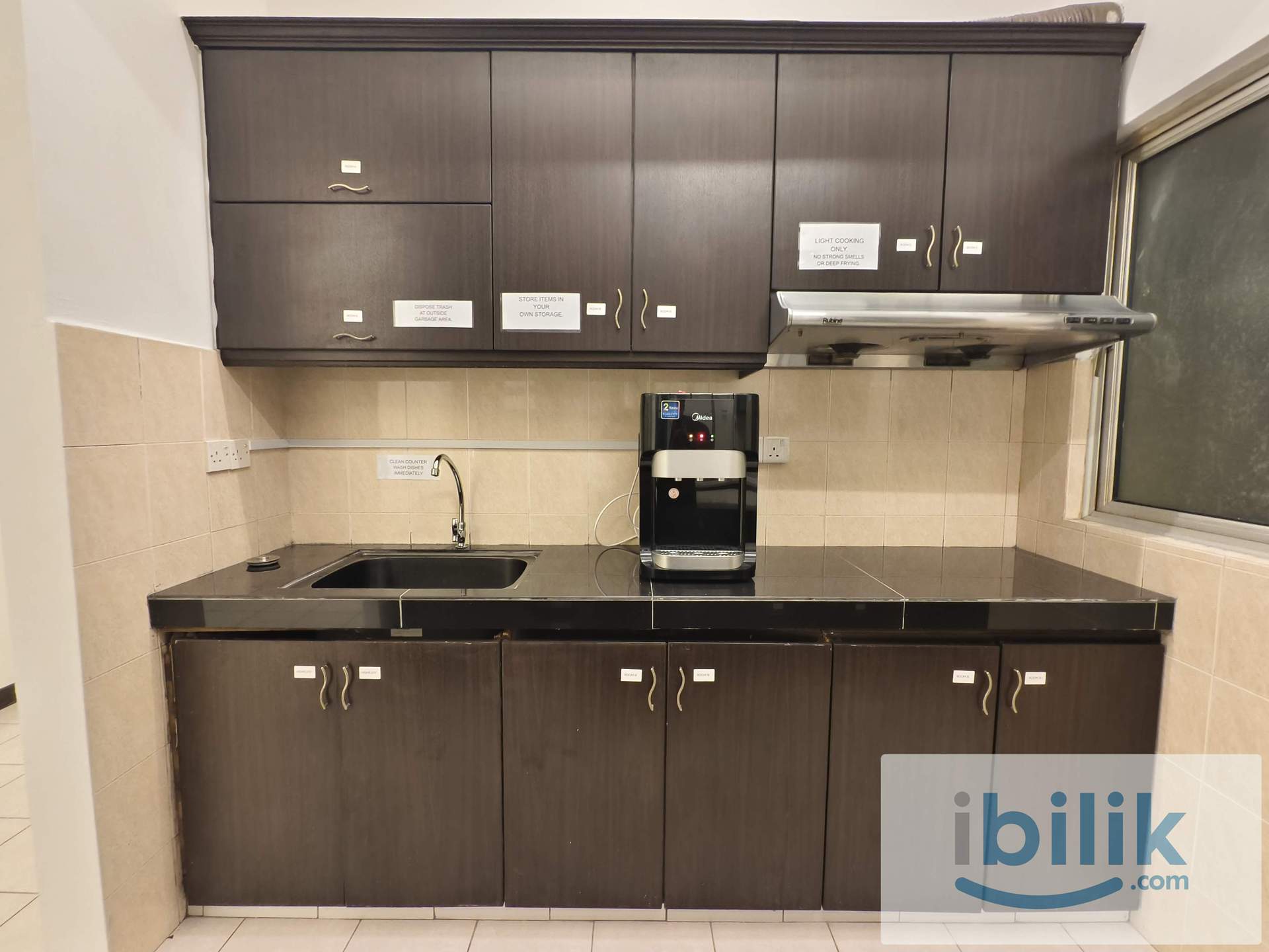 🏠 Master Bedroom Full Furnish at Prima Midah Height🚶‍♂️ Walk to MRT 🚆 | 📶 Free WiFi & 💧 Water & ⚡ Common Area Electric - Image 6