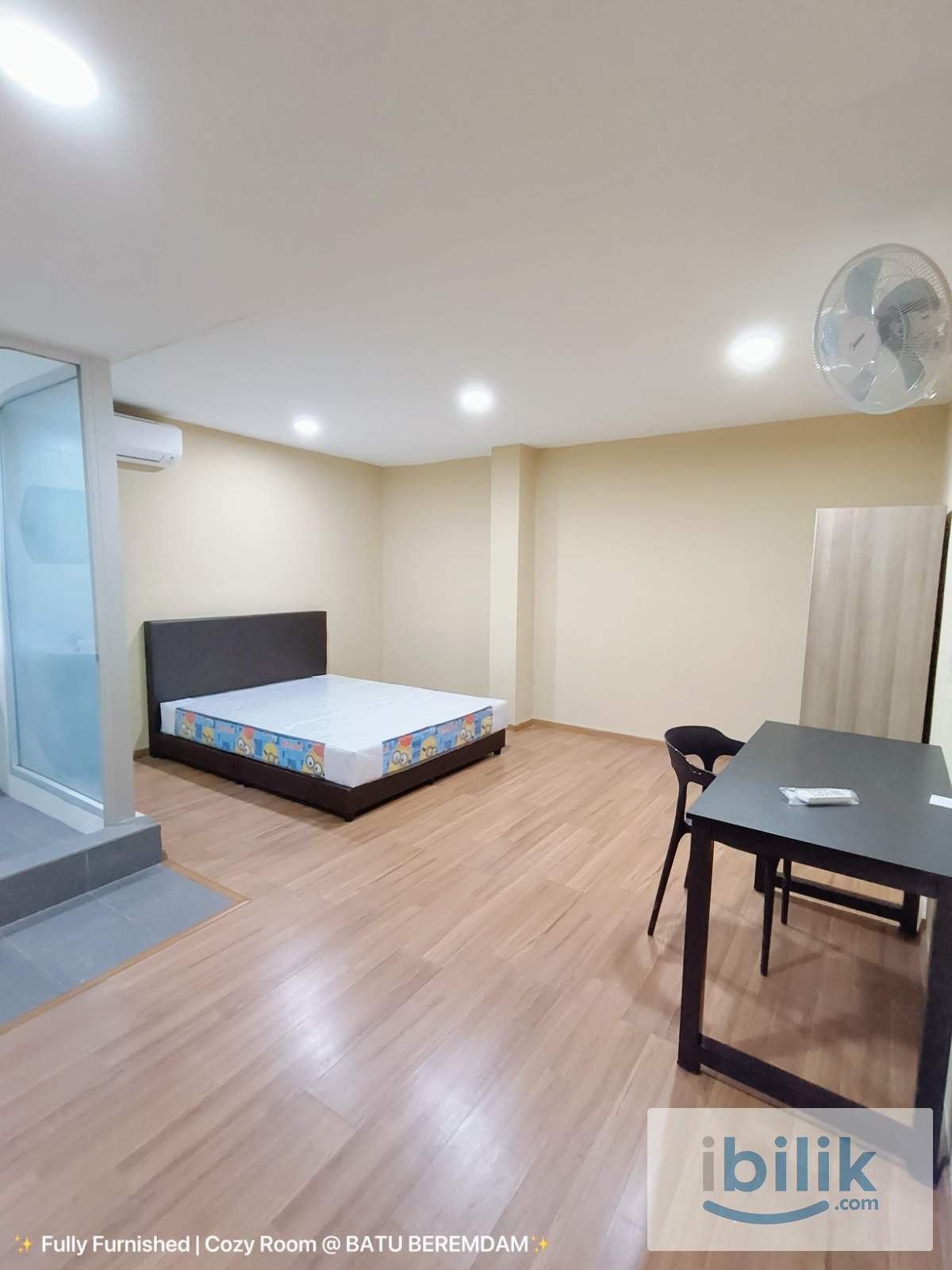 🔥 MASTER ROOM · BATU BERENDAM, MELAKA 🔥  Private Bathroom | Fully Furnished | Available Now - Image 1