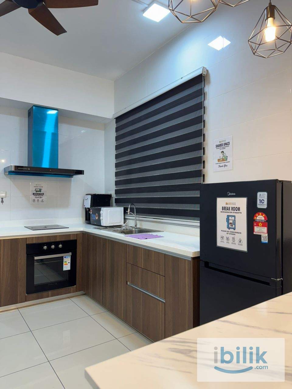 ‼️MALE ONLY UNIT NEAR HELP UNI✅ Premium ⭐️ Master Room Fully Furnished @ 10” Mattress Aircond Wardrobe Table Chair - Image 4