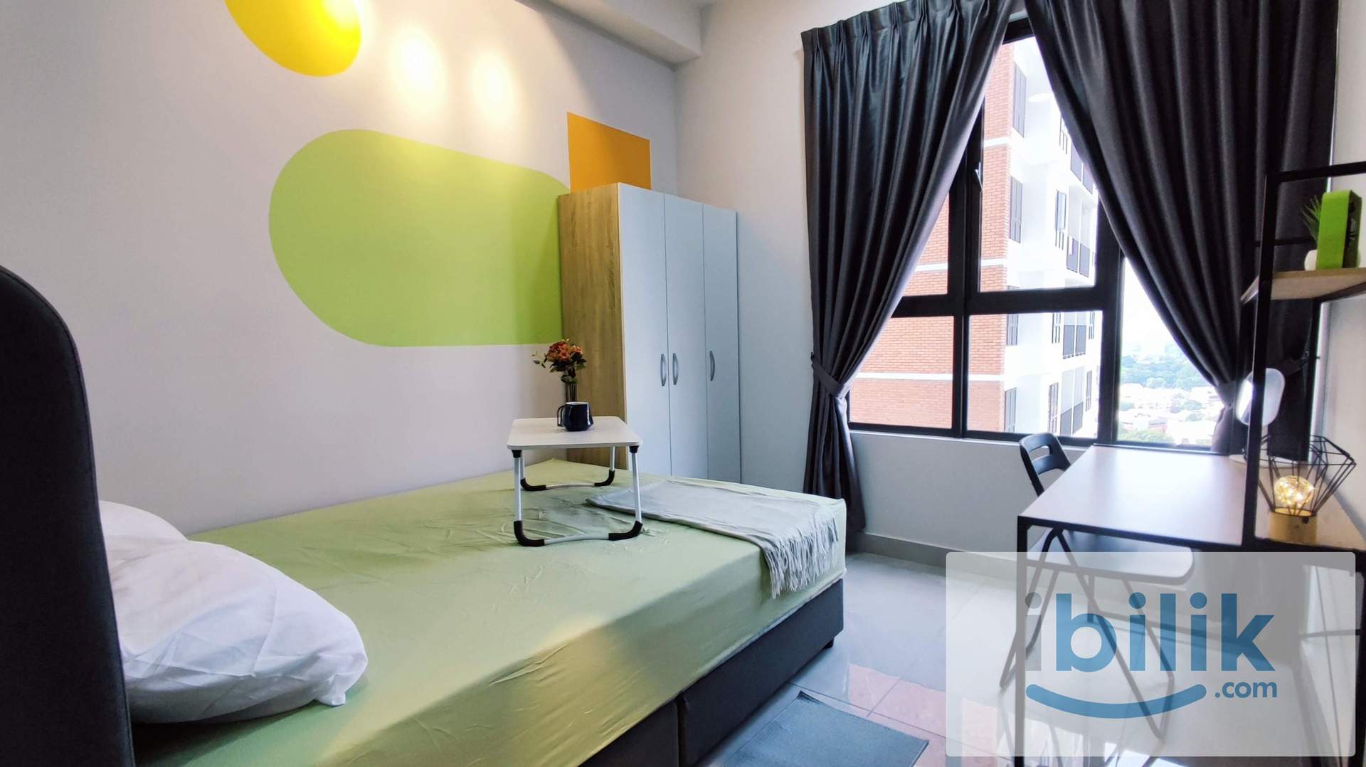 (Male Only) Medium Room at The Birch, Jalan Ipoh (Very Near MRT Sentul Barat) - Image 3