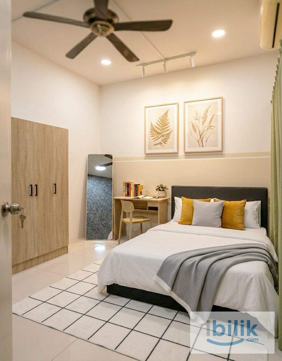 🔥 Setiawalk Puchong Room for Rent | Near LRT Pusat Bandar Puchong 🚆 | Fully Furnished Condo Rooms - Image 1