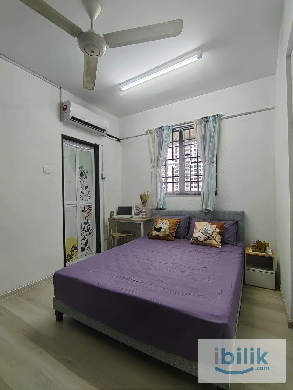 Mix Gender Unit, Couple Friendly, Master Bedroom With Private Bathroom ,Nearest To Bayan Baru - Image 1