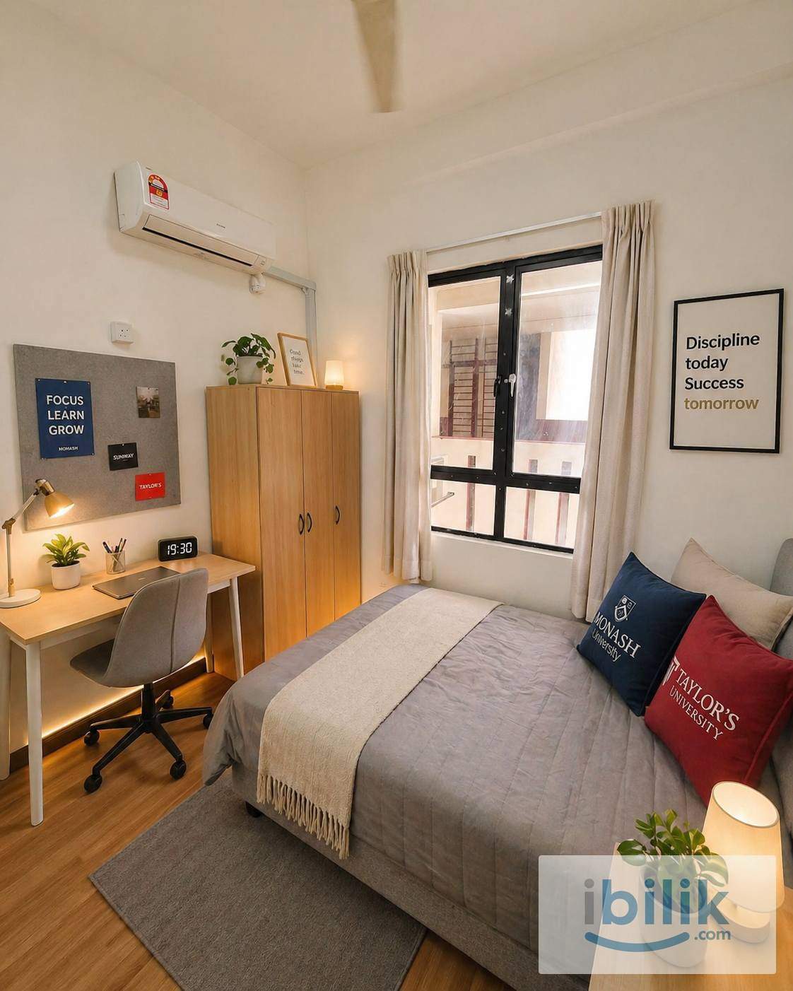 "🔥 RM900 MID ROOM @ Impian Meridien (USJ1) - Free Aircon + Wi-Fi + CLEANING! 5min to Sunway/Monash" - Image 4