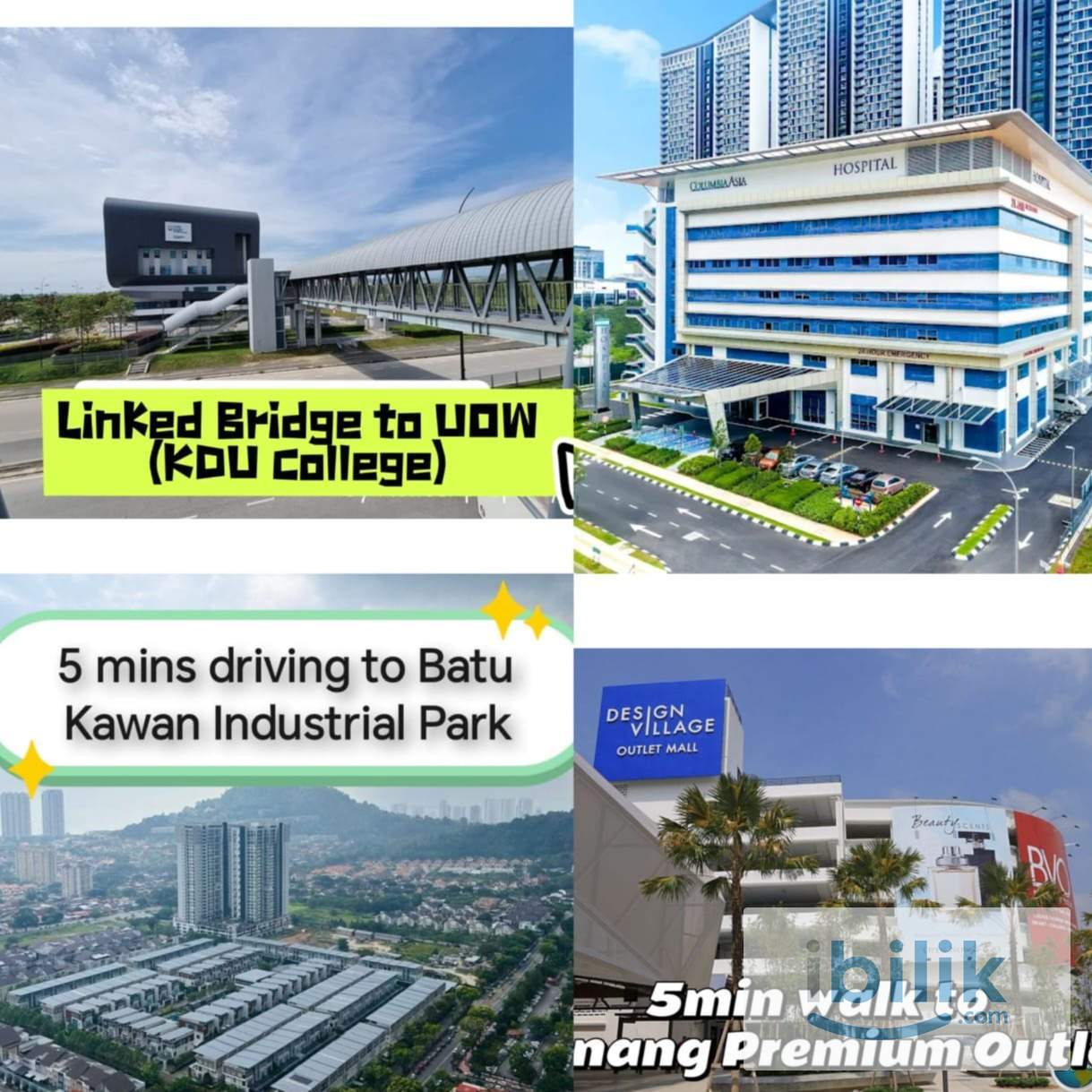 SINGLE BEDROOM AT BATU KAWAN, Walking distance to UOW college - Image 4