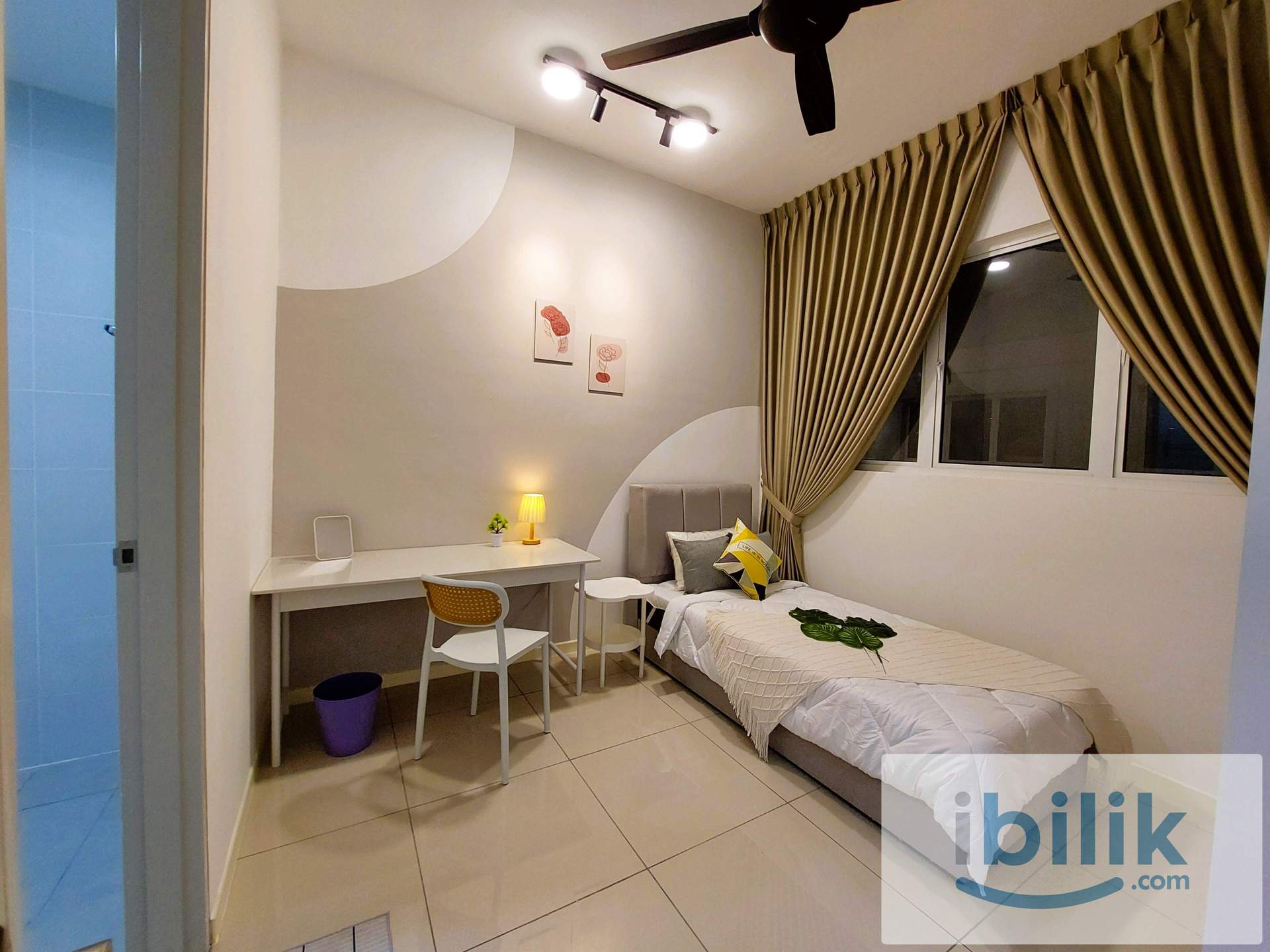 🌟 FULLY FURNISHED SINGLE ROOM + PRIVATE BATHROOM + HIGH FLOOR @ SUBANG! 🌟 - Image 1