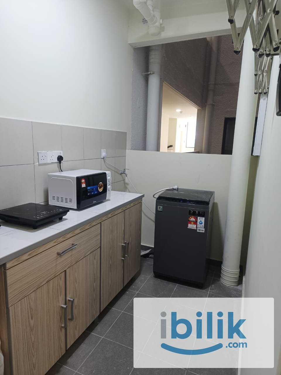 🔥Dian Residence, Seksyen 13 Single Room🔥Fully Furnish NEW Aircond Wardrobe Table Chair Mattress - Image 2