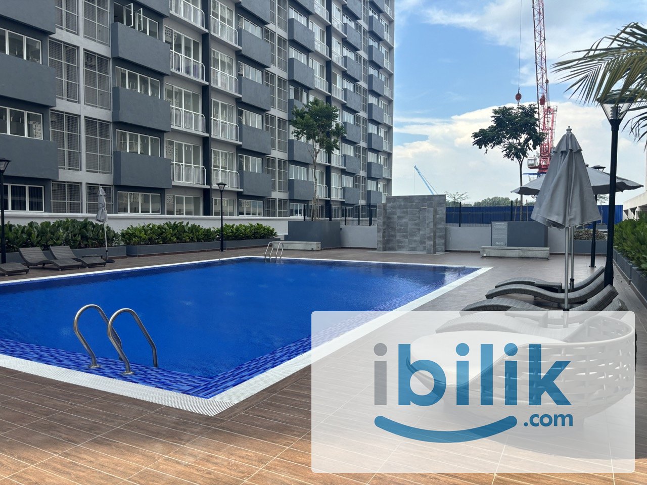 🔥SUBANG BESTARI, NEW CONDO Single Room🔥Fully Furnish NEW 10” Mattress Aircond Wardrobe Table Chair - Image 4
