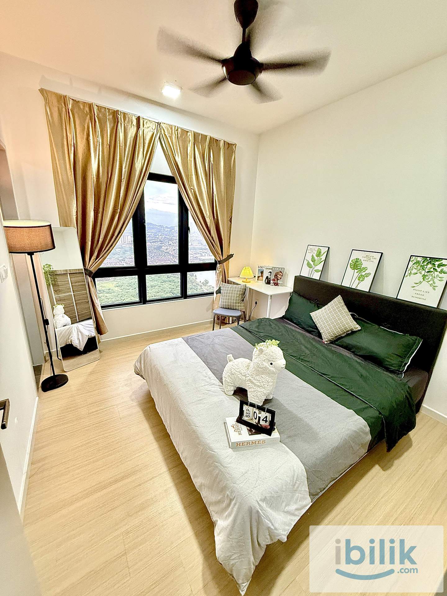 Brand New Biggest Master Room w/ Queen Bed & Private Bath @ M Luna Kepong (Next to Metropolitan Park!) 🌳🛋️ - Image 1