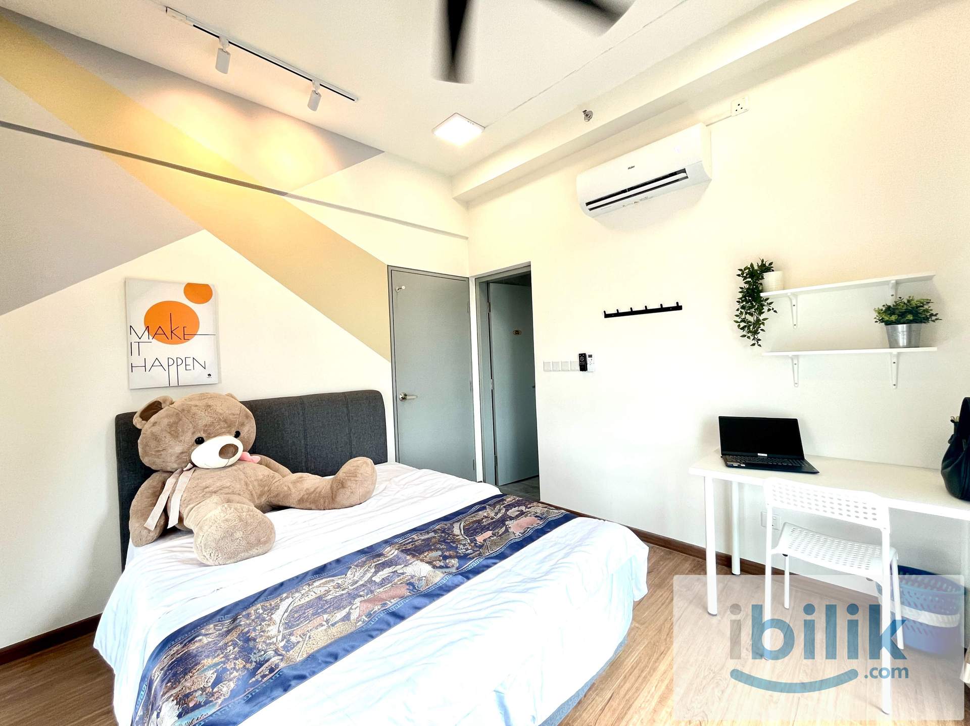 Balcony room with Share toilet for rent nearby University Malaya (UM) at 121 Residence - Image 5