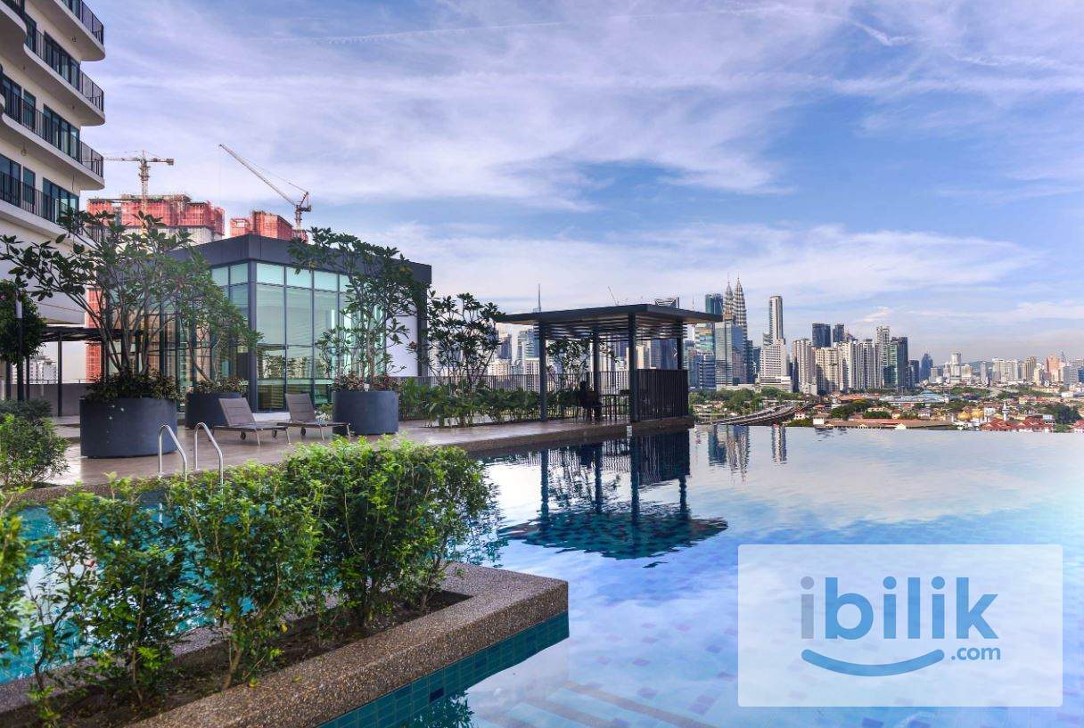 Fully Furnished Whole Unit 1+1 Nearby KLCC City Center With Link LRT Station For Rent - Image 1