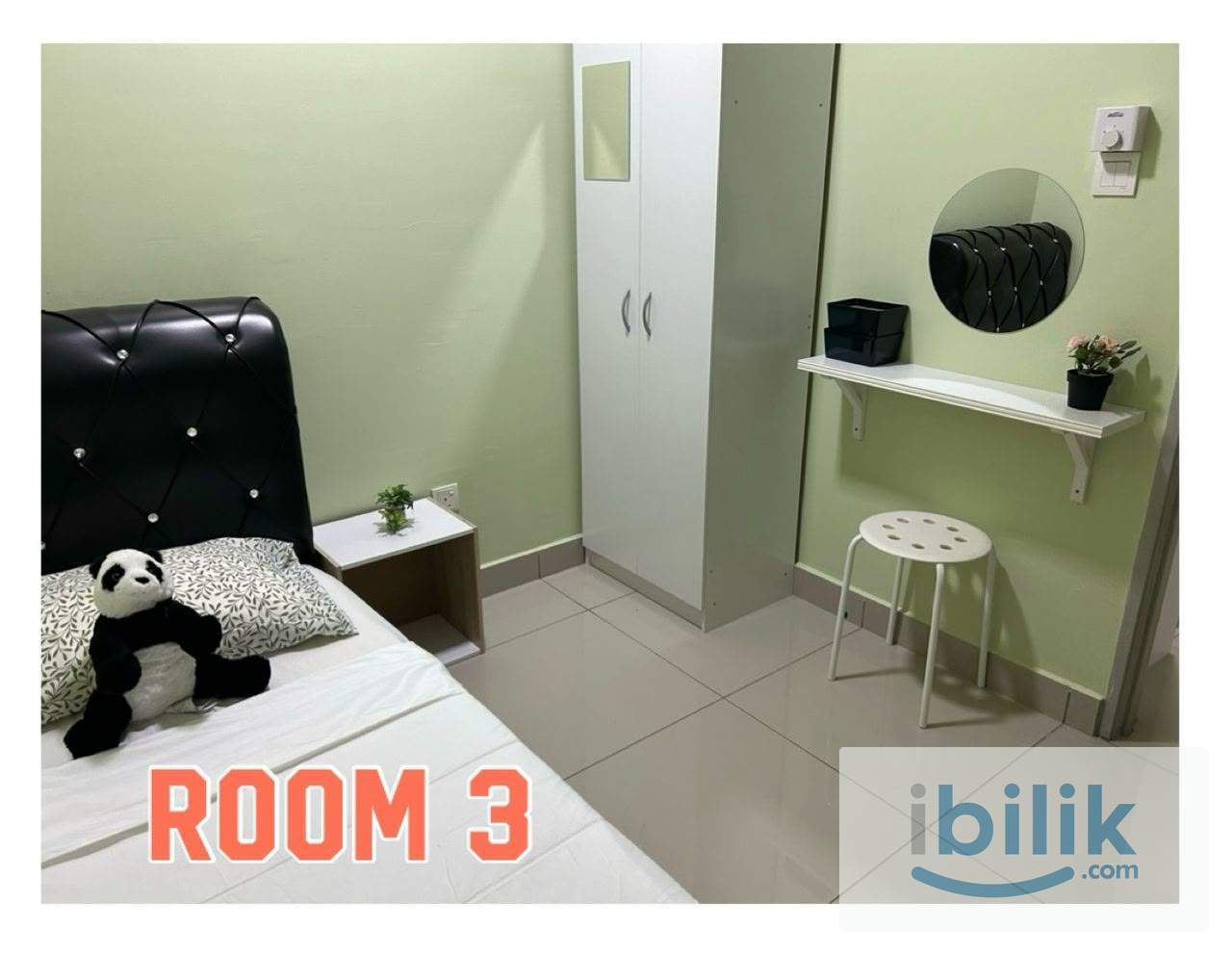 Aircond Single Room @ Sentrovue Servise Apartment Puncak Alam - Image 1