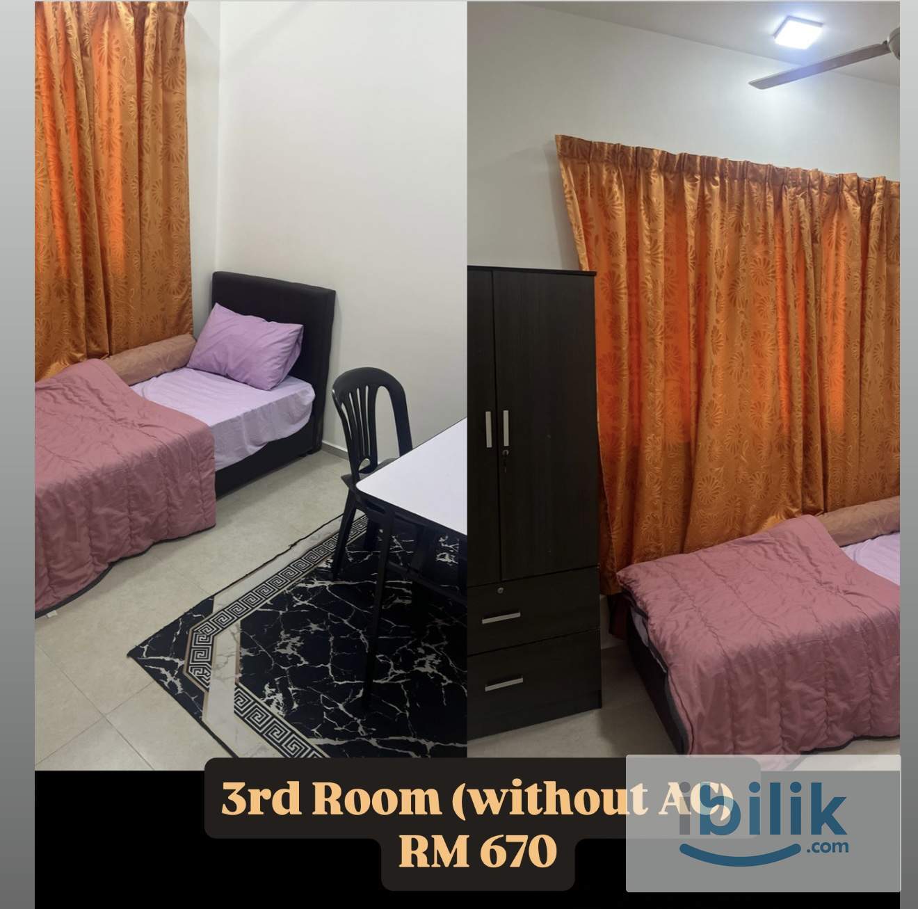 Fully Furnished Spacious Private Non sharing Rooms for rent - Image 3