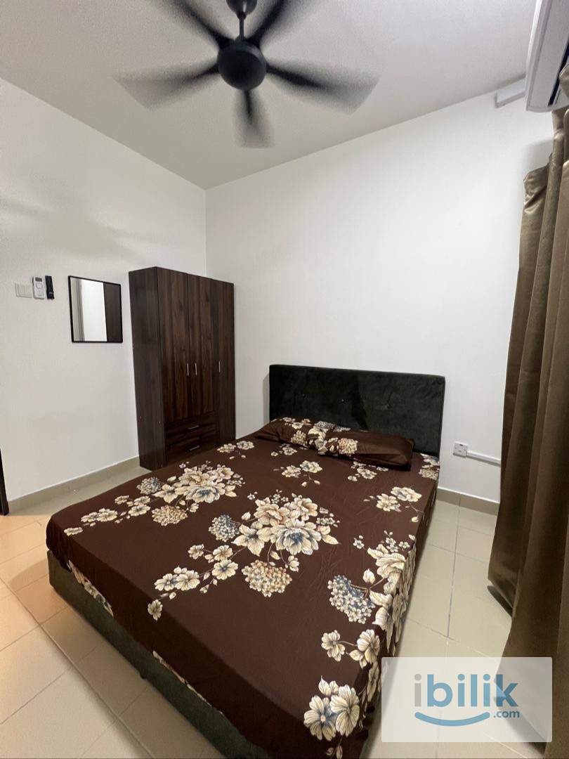 master room with private bathroom at pudu near lrt chan sow Lin  - Image 5
