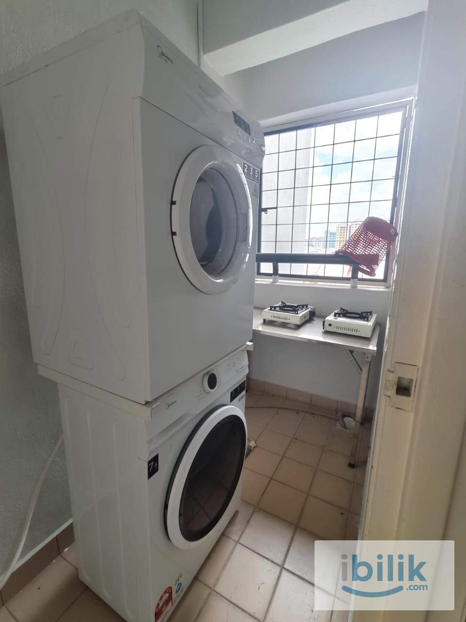✨ 𝐃'𝐀𝐌𝐀𝐍 𝐂𝐑𝐈𝐌𝐒𝐎𝐍 @ Ara Damansara . Female Unit Super Single Bed . Ready Move In - Image 5