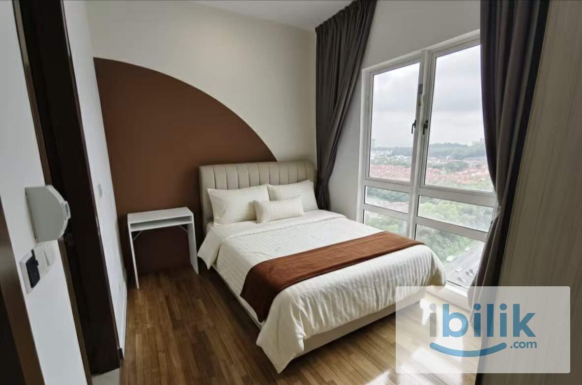 Fully Furnish Master/Single Room For rent at Vina Residency Cheras near C180 Aeon Utar Columbia Restaurant - Image 1