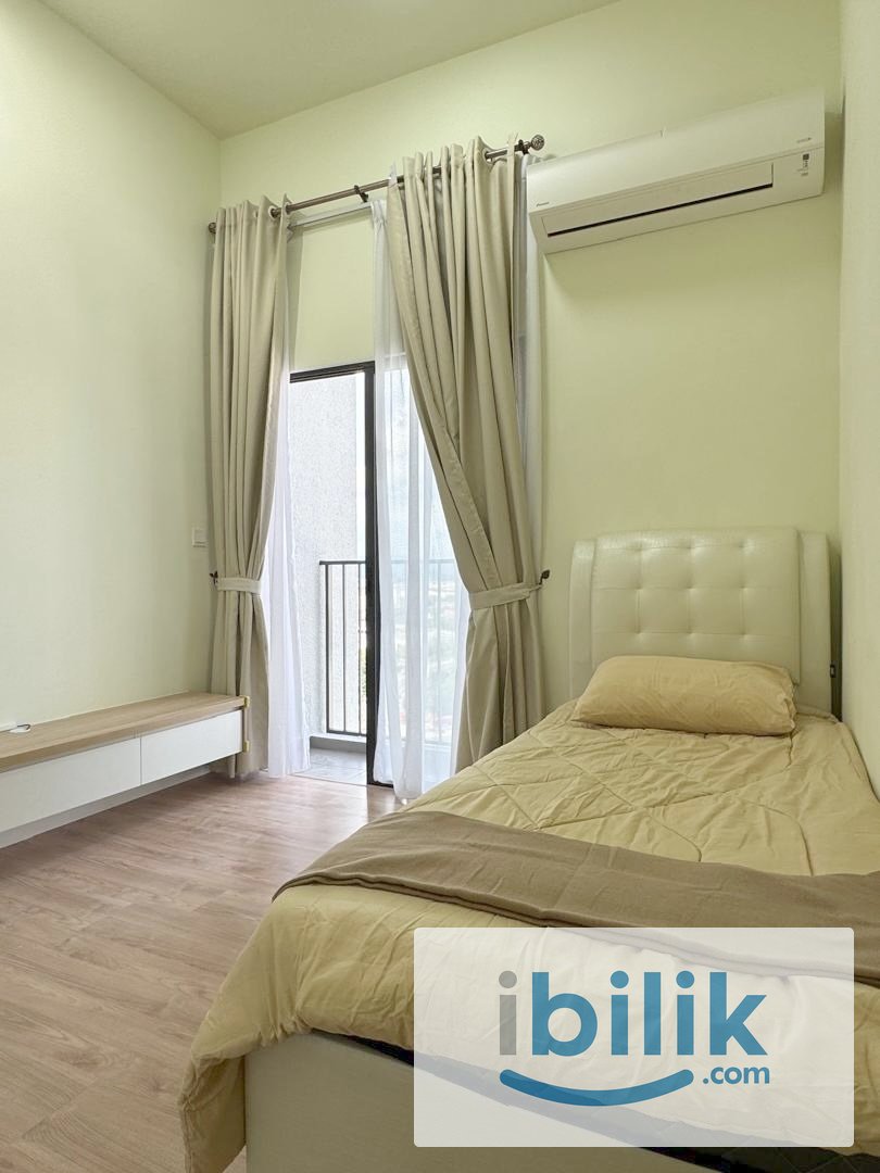 🌈Premium 💫 Double Single Room with Balcony - Fully Furnished @ Seksyen 13 Near MSU - Image 4