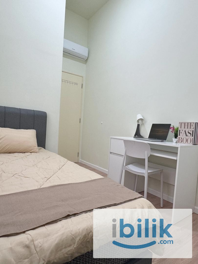 🎯Dian Residency, Seksyen 13 Single Room📍Fully Furnish NEW Aircond Wardrobe Table Chair Mattress - Image 3