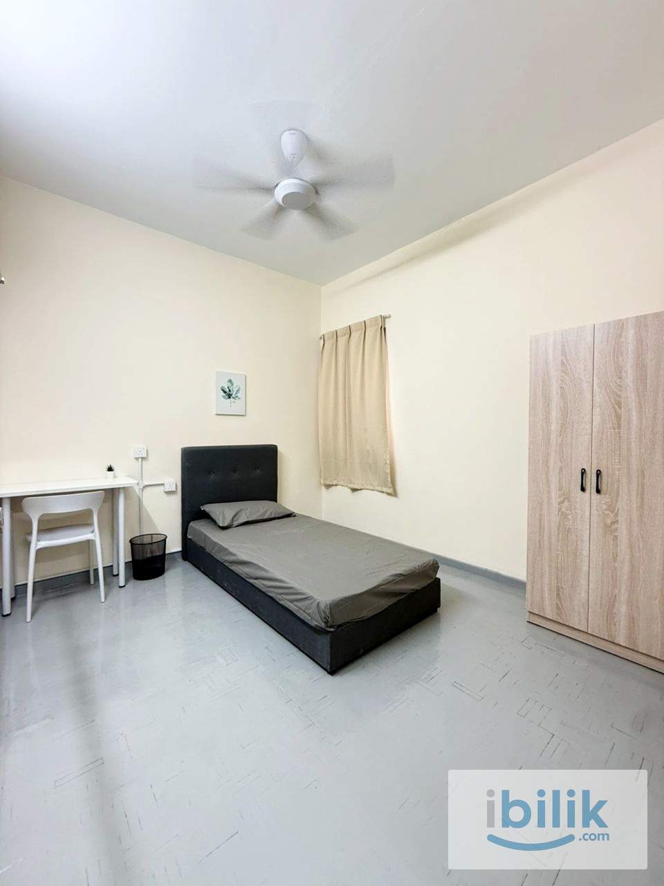 Cemara Apartment Middle Room for Rent Near Salak Selatan LRT KTM - Image 1