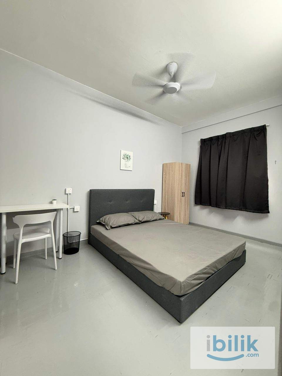 Female Master Room for Rent at Pangsapuri Cemara | Near LRT & KTM - Image 1
