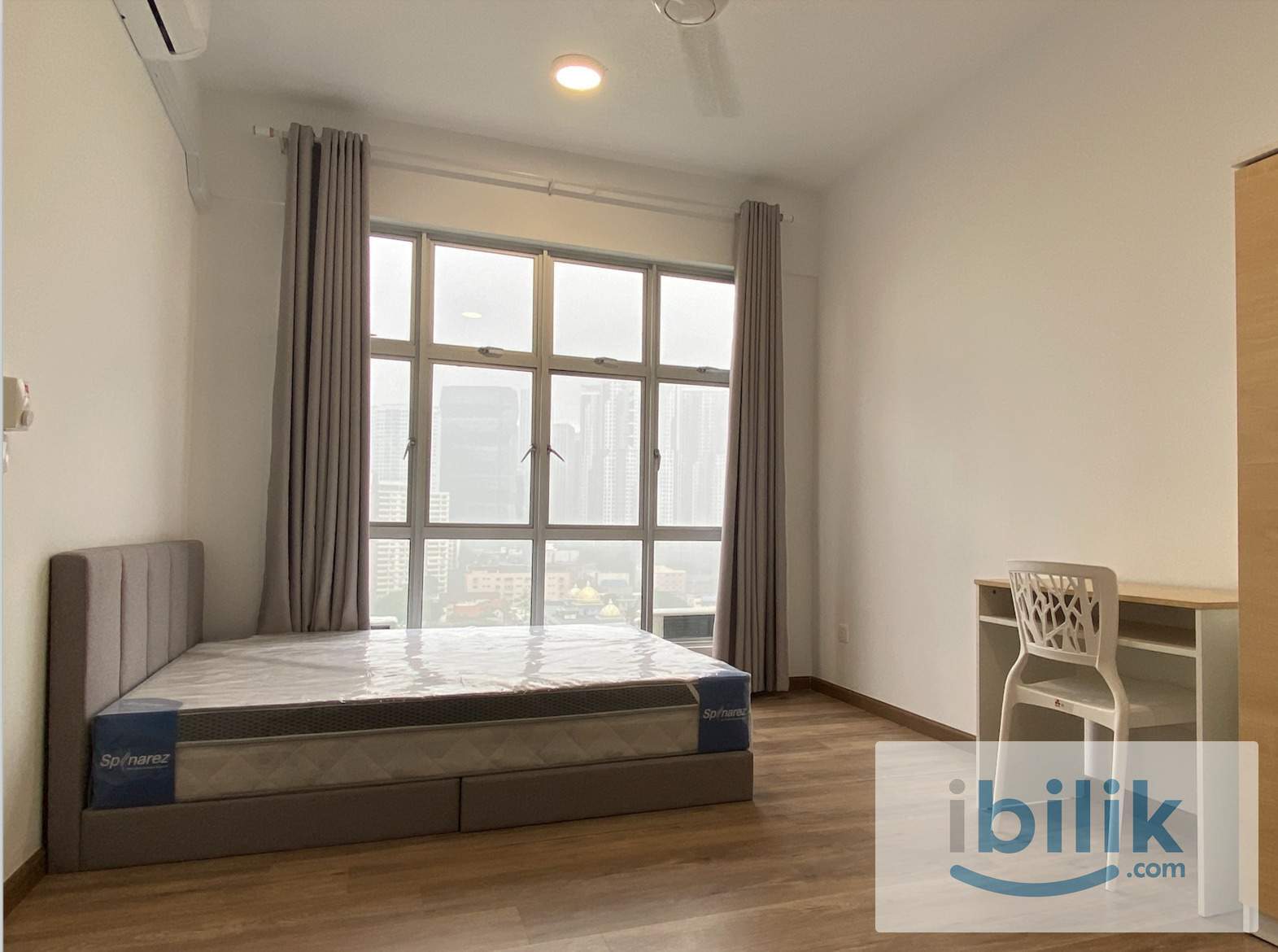 Female Muslim -Master bedroom at Residensi Brickfields LRT BANGSAR - Image 4