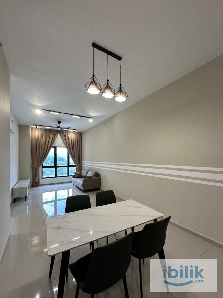 Damansara Perdana D'Vervain Single Room Queen Bed with AC, near to Hextay Mall, Kepong, Damansara  - Image 4