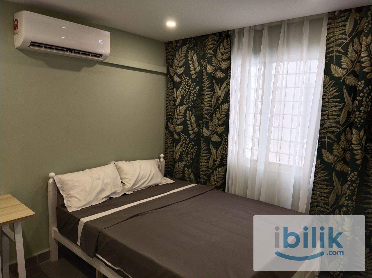 Queen Bedroom with Aircond @ Kenanga Point, Pudu near to Bukit Bintang, LRT & Monorail - Image 2