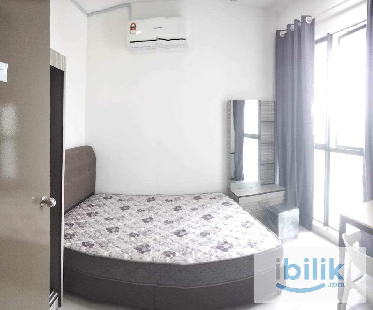 Astetica Female Unit Medium Room with AC @ Seri Kembanagan near The Mines, KTM Serdang - Image 3