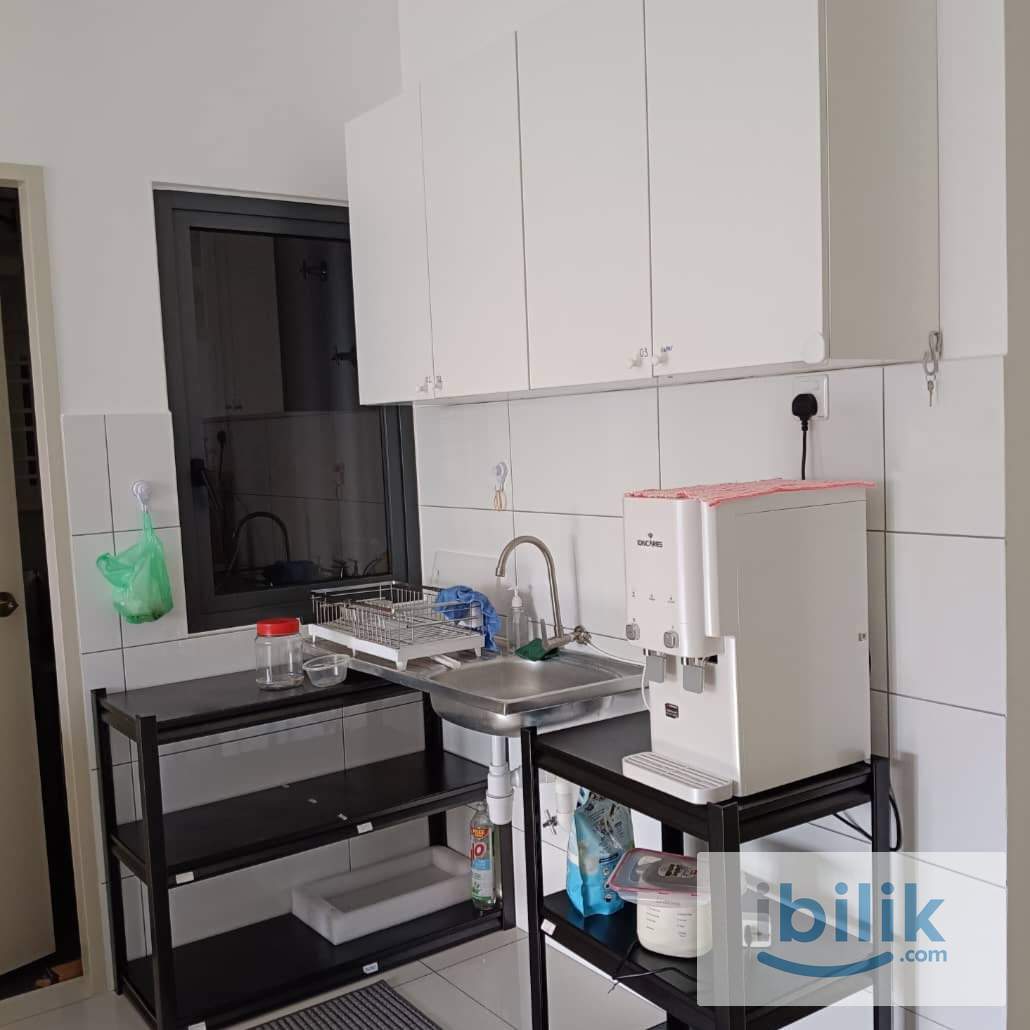 NO PARTITION APARTMENT!! Middle Room at Nexus Residences, Cheras. 2 mins walk to MRT Taman Pertama. - Image 4