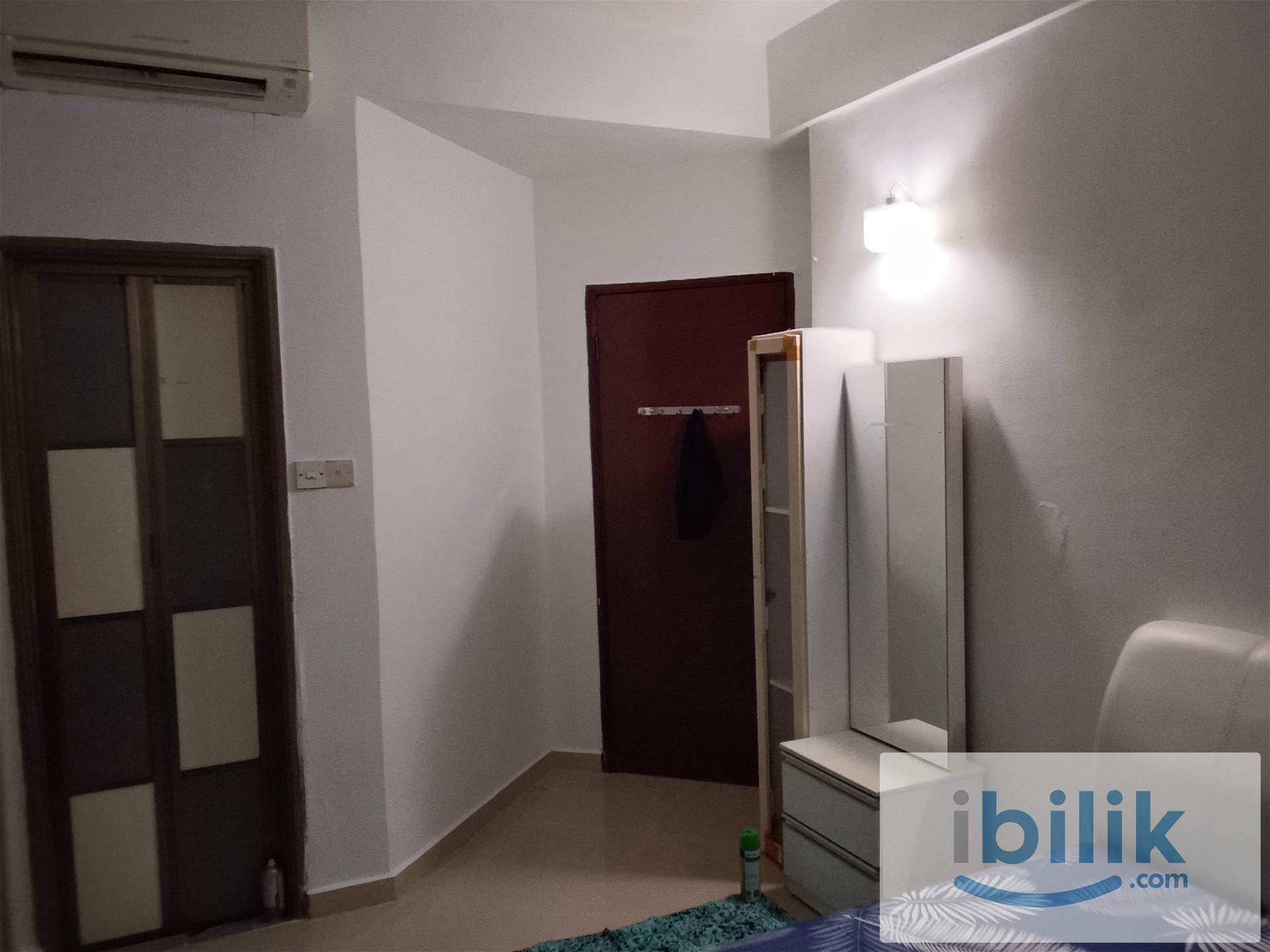 MASTER BEDROOM WITH PRIVATE BATHROOM AIR-CONDITIONING NEW PAINT MANJALARA KEPONG   - Image 10