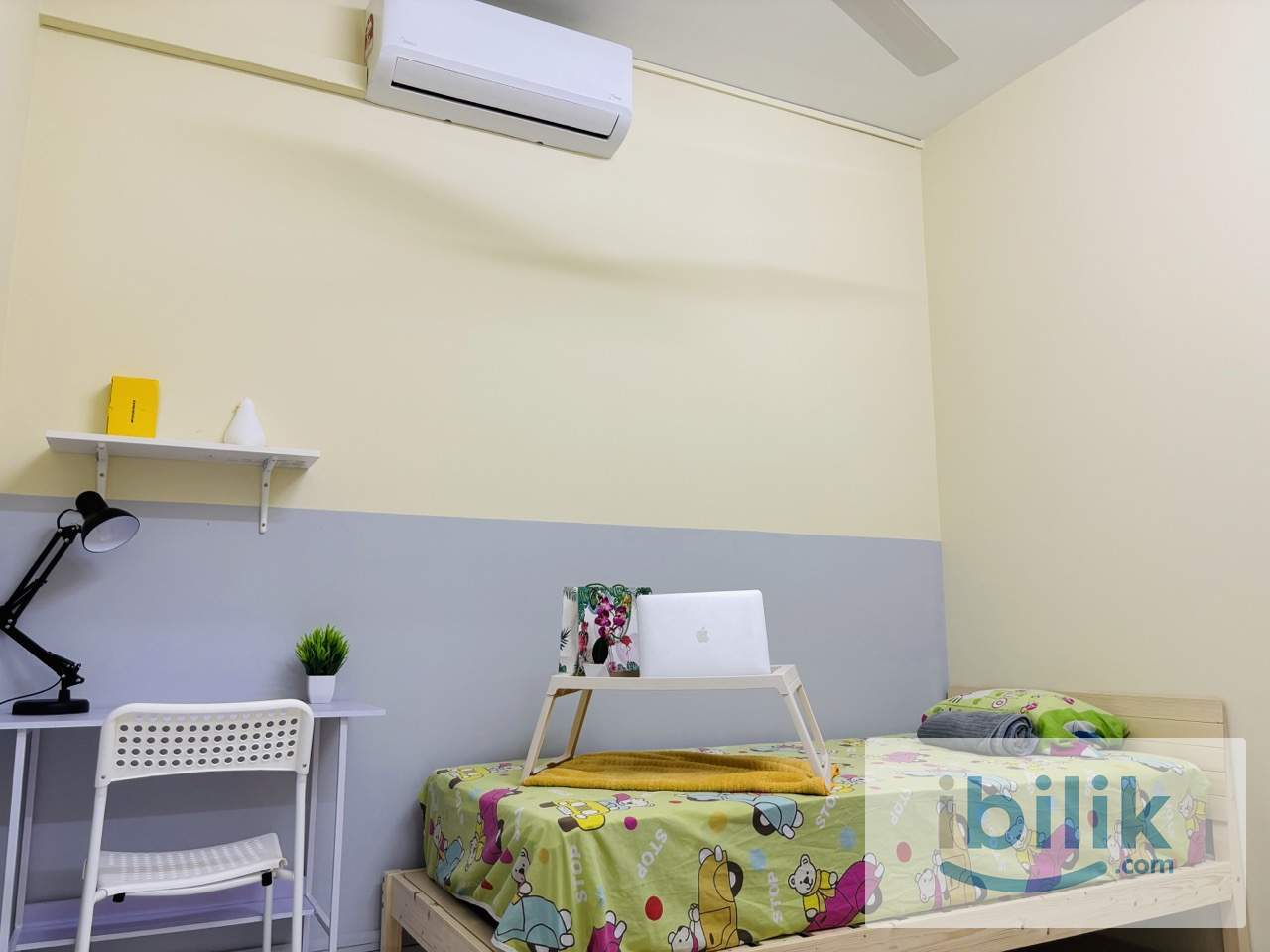 🔥Metia Residence, Seksyen 13 Single Room🔥Fully Furnish NEW Aircond Wardrobe Table Chair Mattress - Image 1