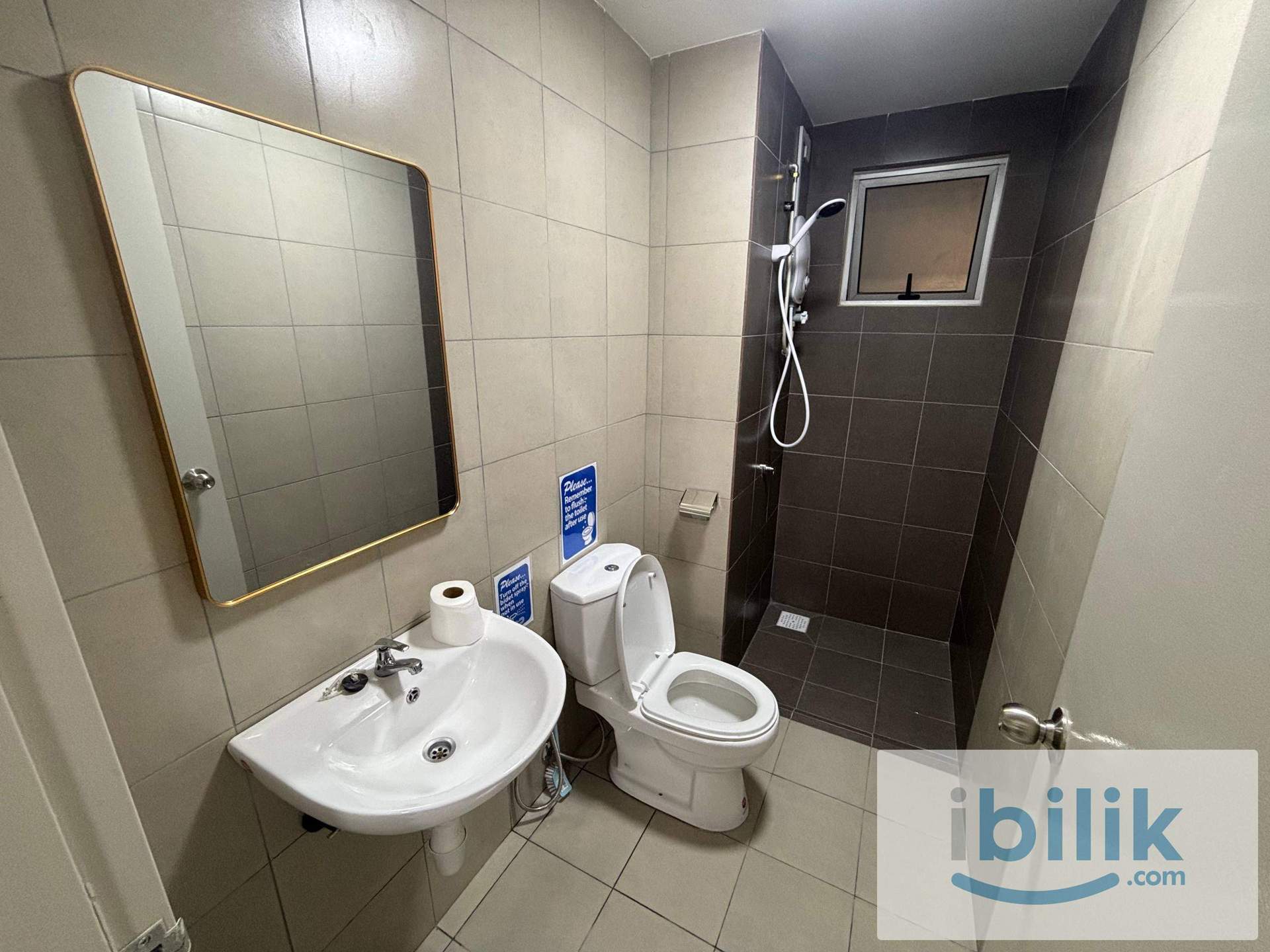 🔥Residensi Riamas, Old Klang Road, New Medium Room🔥Fully Furnish 10” Mattress Aircond Wardrobe Table Chair - Image 3