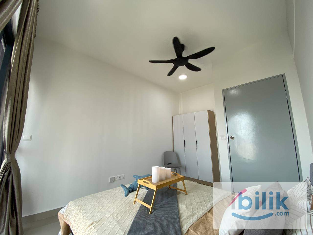 FRee water and wifi!! Fully Furnished Balcony Room! - Image 6