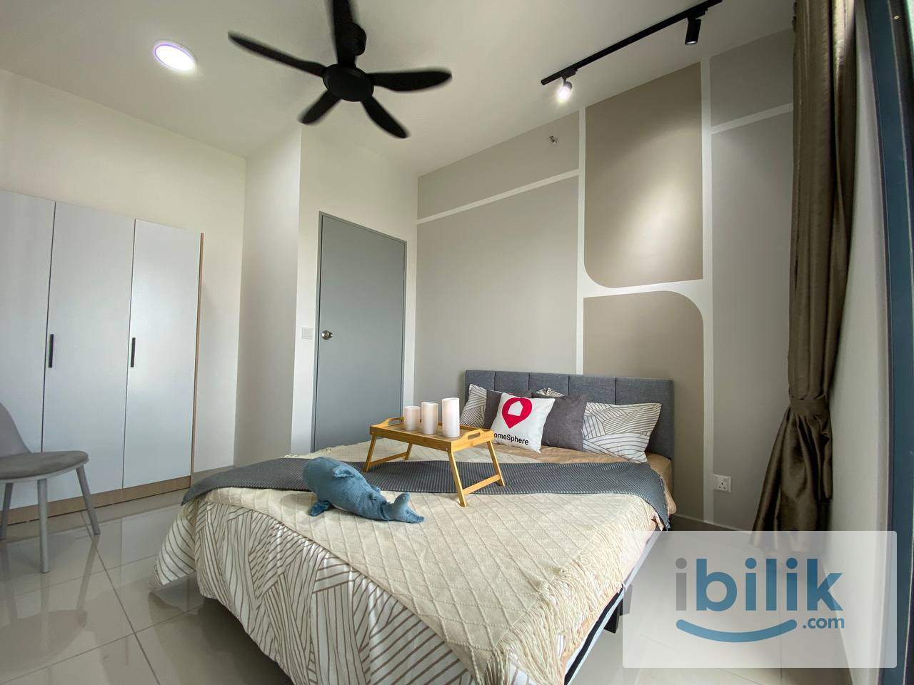 FRee water and wifi!! Fully Furnished Balcony Room! - Image 5