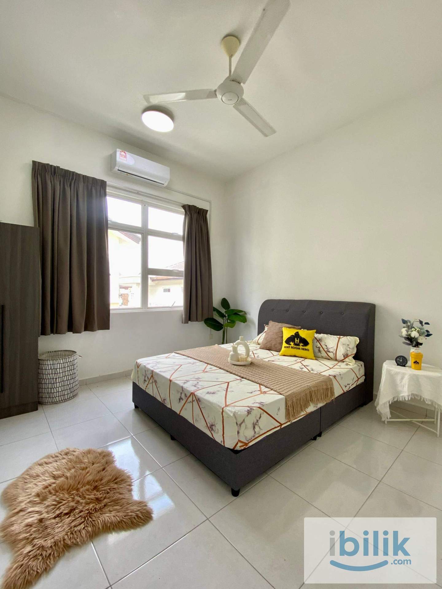 ADA AIRCOND!!! BILIK SEWA MEDIUM – TAMAN SENAWANG PERDANA, SEREMBAN  - Image 1