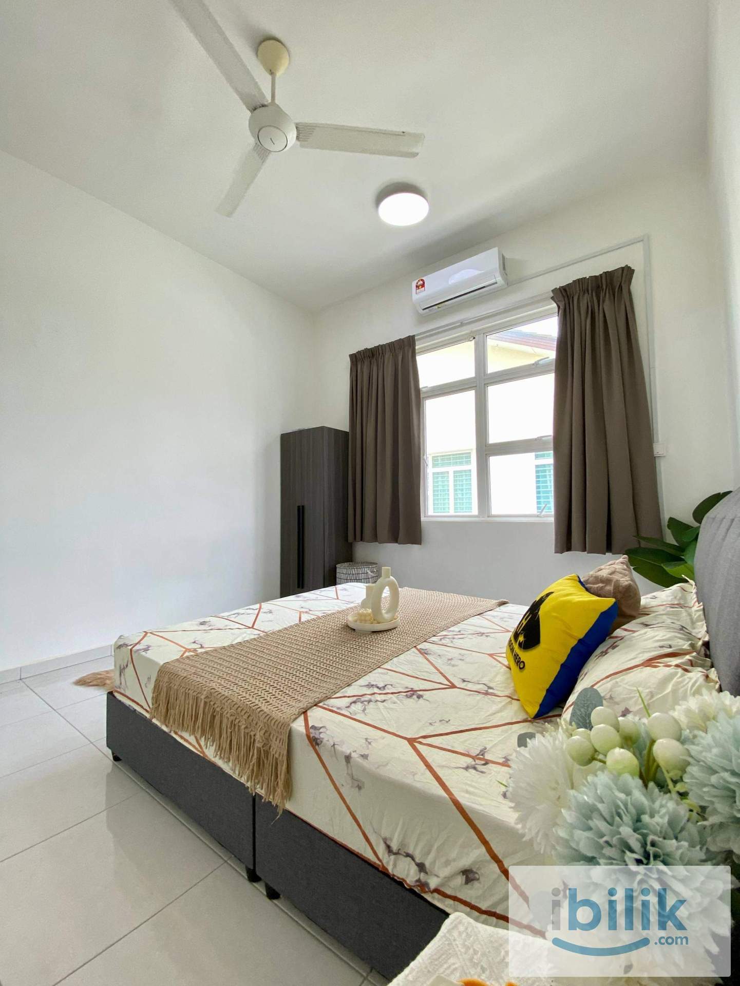 ADA AIRCOND!!! BILIK SEWA MEDIUM – TAMAN SENAWANG PERDANA, SEREMBAN  - Image 4