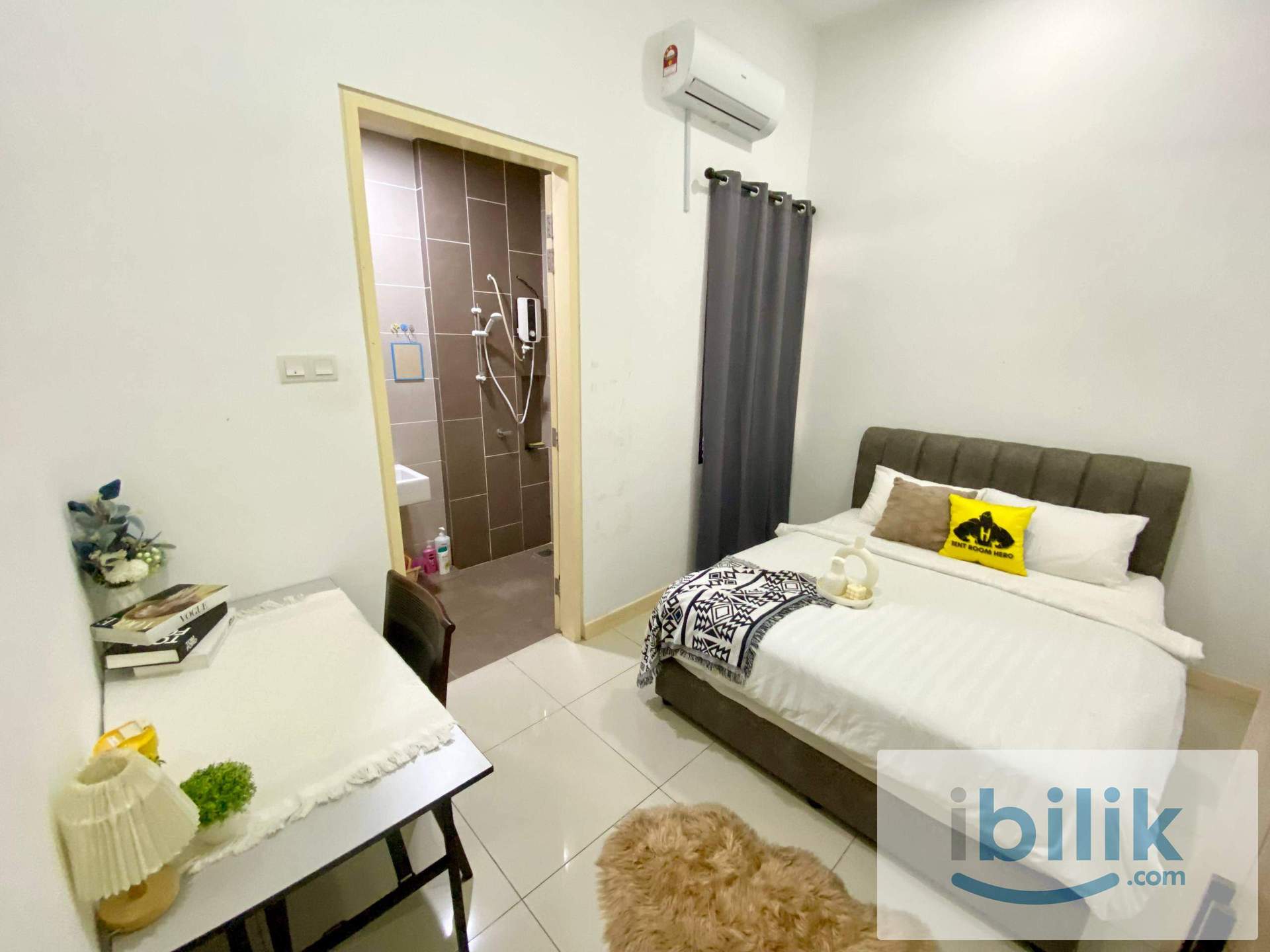 BILIK SEWA (RM700) FULLY FURNISHED AIRCOND – AVISTA @ WARISAN PUTERI, KOTA WARISAN SEPANG  - Image 1