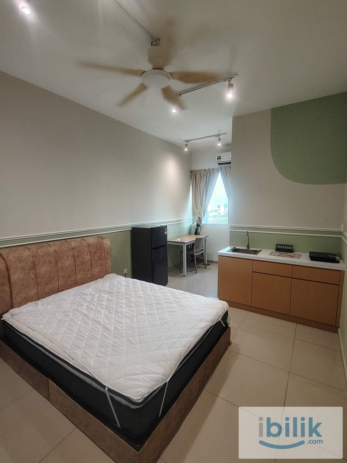 Studio Room(Fully Furnished) @ Nikka City Sentral, Cheras Permaisuri 50m walk to Salak Selatan LRT - Image 1