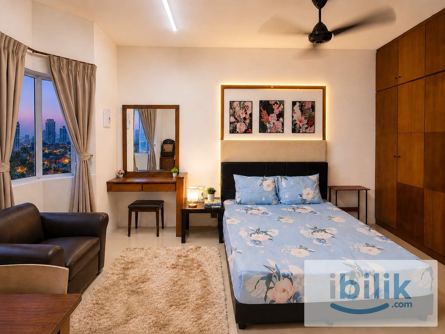 Master Bedroom in Endah Regal 10 min walk to lrt bukit jalil🚎. 1 month Deposit ready for move in - Image 10